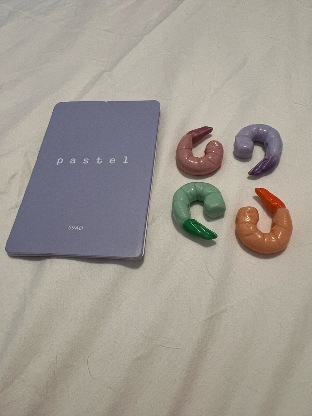 CJ Hendry x Salon 94 Pastel Shrimp bead (1 bead)
